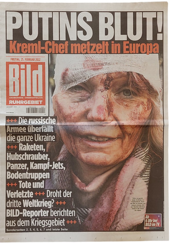 Bild zeitung 2022 - zeitung, 25.02.2022