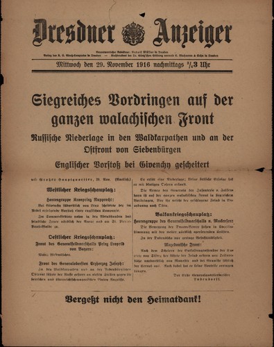 "Nachrichtenblatt des
