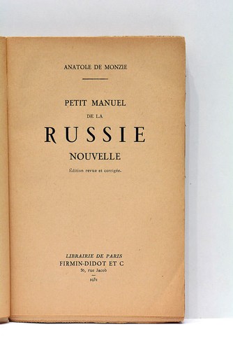 Monzie kleines handbuch - kleines,
